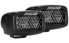 RIGID Industries - SR - M Series PRO Midnight Edition, Spot Diffused, Surface Mount, Pair