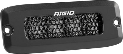 RIGID Industries - SR - Q Series PRO Midnight Edition, Spot Diffused, Flush Mount, Pair