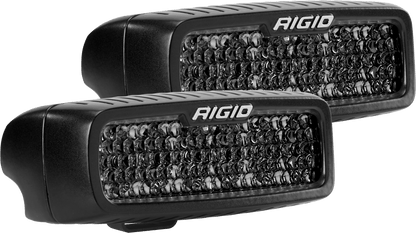 RIGID Industries - SR - Q Series PRO Midnight Edition, Spot Diffused, Surface Mount, Pair