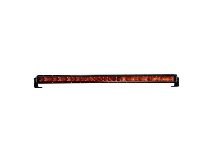 Rigid Industries - SR - Series 30 Inch Amber Pro Lens Spot Light - High Performance Off - Road Lighting Solution