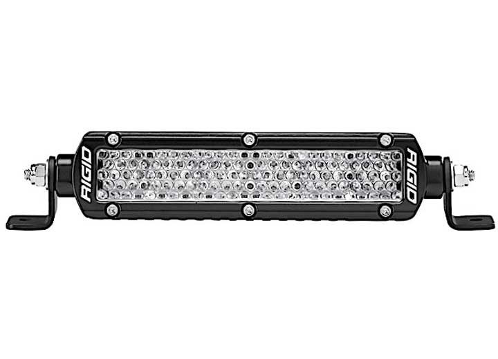 Compact 6-Inch Black Diffused LED Light Bar for Ultimate Off-Road Visibility