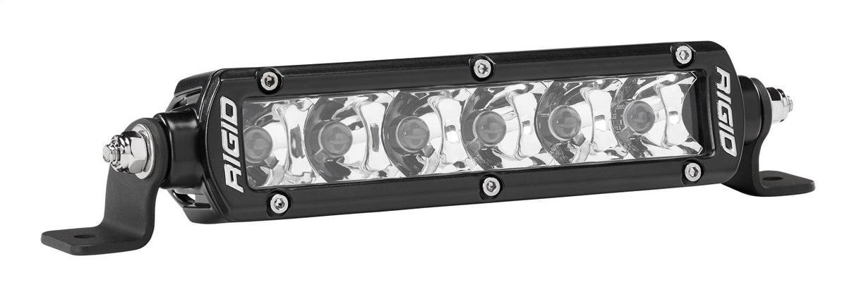 RIGID Industries - SR - Series PRO LED Light, Spot Optic, 6 Inch, Black Housing