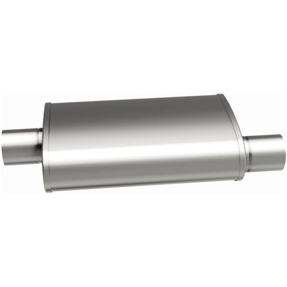 MagnaFlow Exhaust Products -Straight-Through Performance Muffler; 2.5in. Offset/Center; 5x14x8 Body