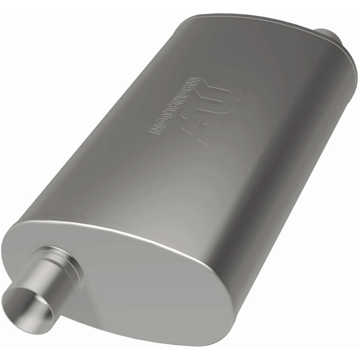MagnaFlow Exhaust Products -Straight-Through Performance Muffler; 2.5in. Offset/Offset; 4x14x9 Body