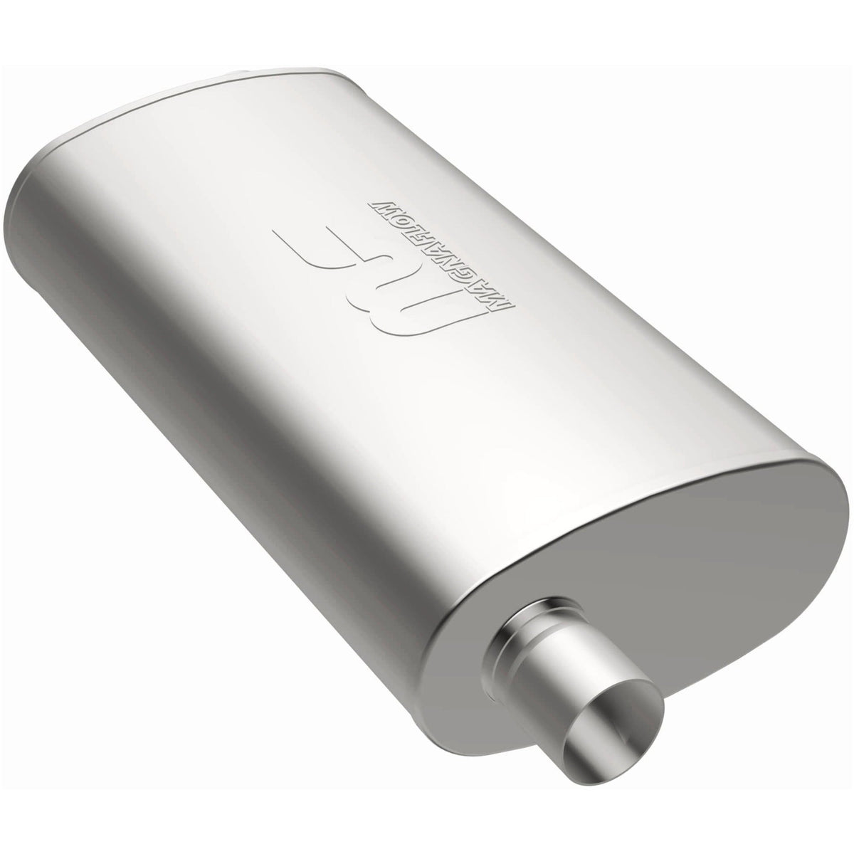 MagnaFlow Exhaust Products -Straight-Through Performance Muffler; 2.5in. Offset/Offset; 4x14x9 Body
