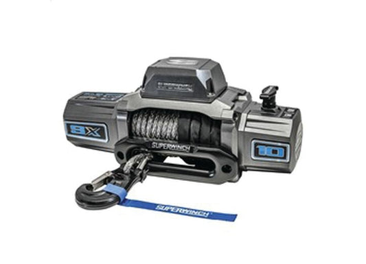 Superwinch SX10SR 12V 10,000 lbs Winch with Synthetic Rope - High-Performance Off-Road Recovery Solution