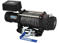 Superwinch Tiger Shark 15000SR 12V Heavy-Duty Winch with Synthetic Rope – 15,000 lbs Recovery Strength