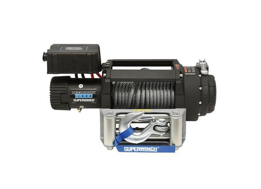 Superwinch Tiger Shark 18000 Heavy-Duty 12V Winch with Waterproof Steel Rope – 18,000 lbs Recovery Power