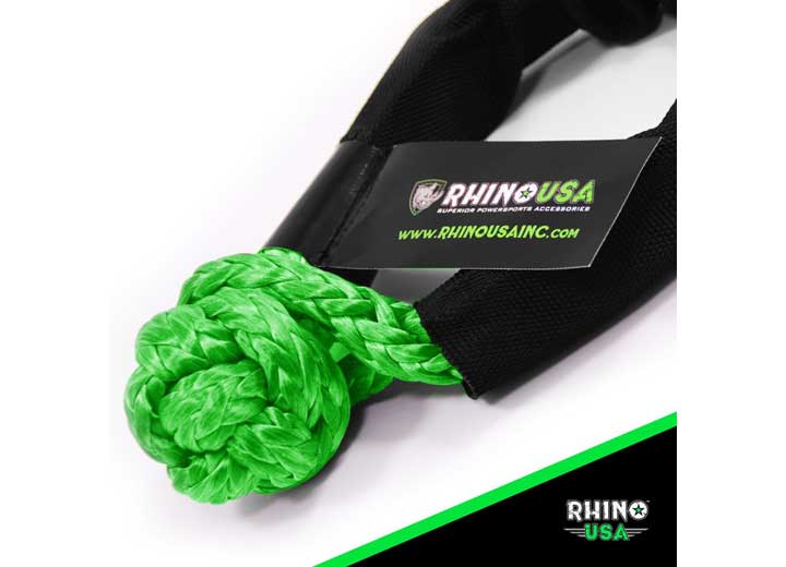 Rhino USA - SYNTHETIC SOFT SHACKLE 3/8IN X 22IN GREEN