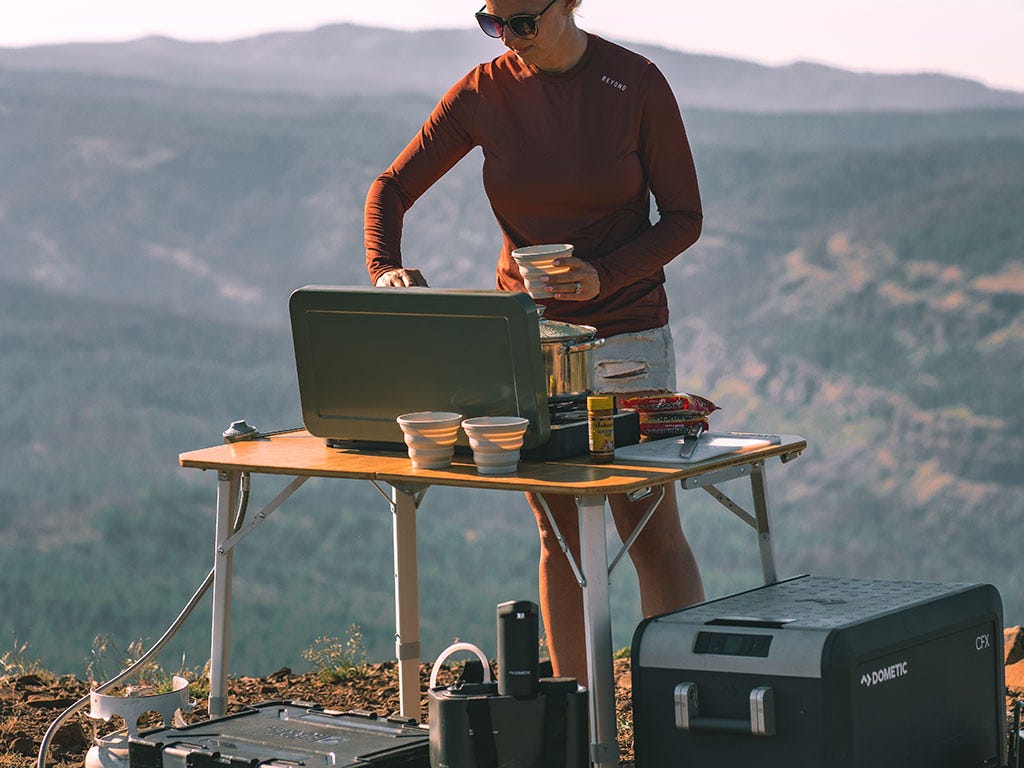 Dometic GO Compact Camp Table / Bamboo Dometic