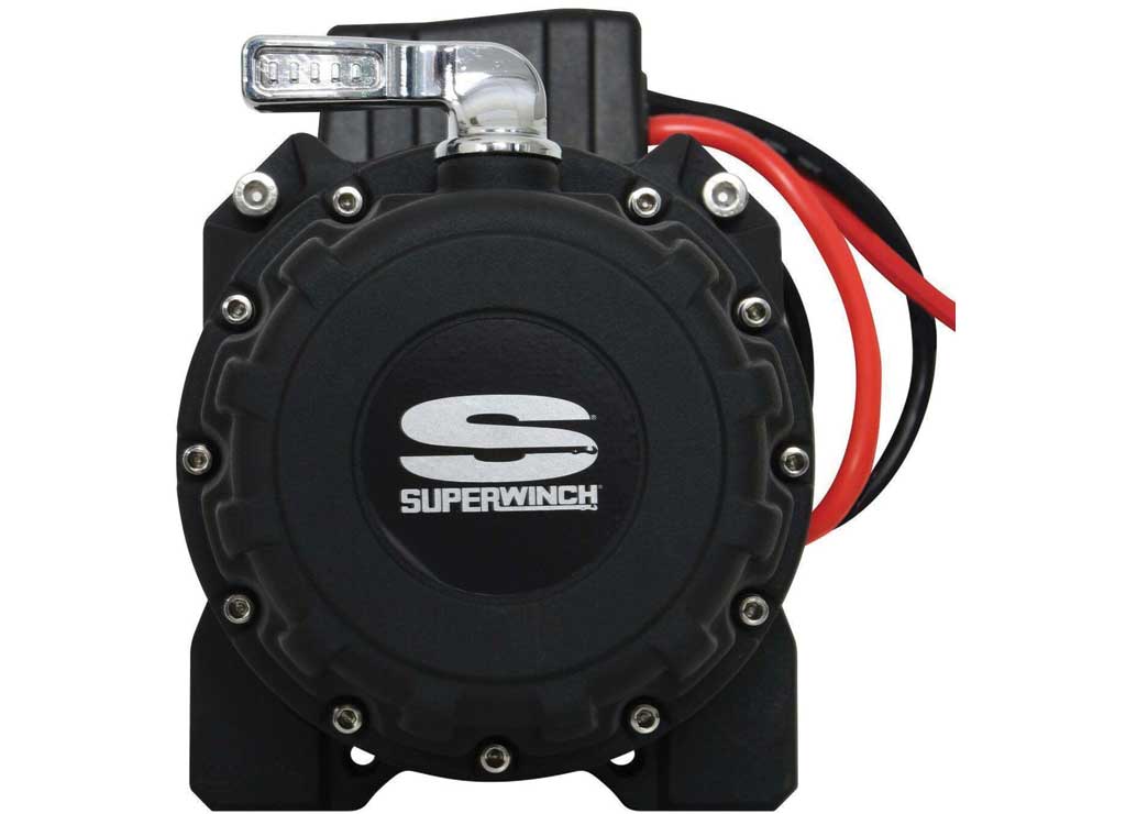 Tiger Shark 15000 Heavy-Duty Winch by Superwinch - Ultimate 15,000 lbs Pulling Power for Off-Road Recovery