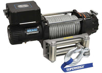 Tiger Shark 15000 Heavy-Duty Winch by Superwinch - Ultimate 15,000 lbs Pulling Power for Off-Road Recovery