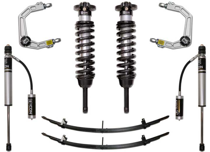 Toyota Tacoma 05-13 Stage 3 Off-Road Suspension Kit with Billet Upper Control Arms - 0-3.5" Lift