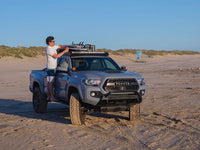 Toyota Tacoma (2005-Current) Slimsport Roof Rack Kit with 40" Lightbar Cutout by Front Runner