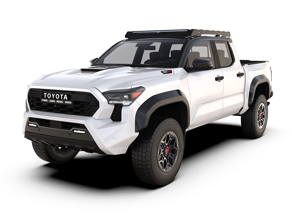 Toyota Tacoma 4th Gen Double Cab (2024-Current) Slimsport Roof Rack Kit / Lightbar Ready by Front Runner