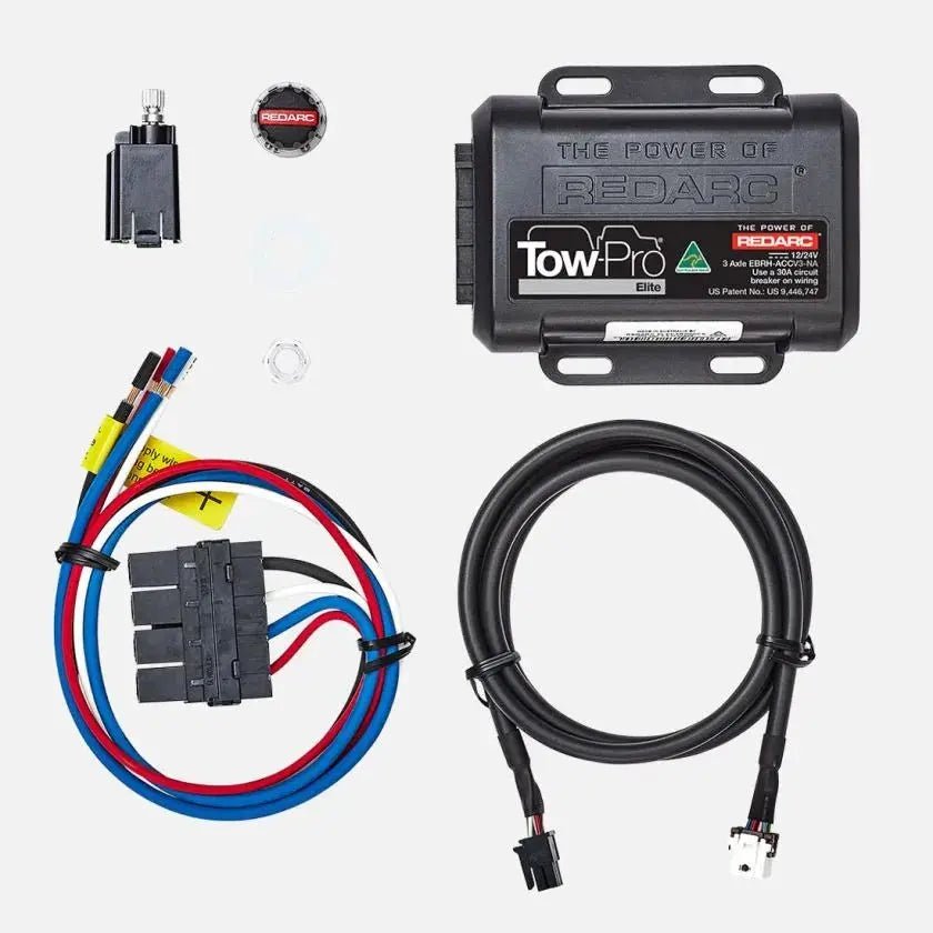 Redarc - Toyota Tow - Pro Elite Brake Controller System - Dual - Mode Towing Solution with Simple Plug - and - Play Installation for LandCruiser, Sequoia, 4Runner, Tundra & Tacoma