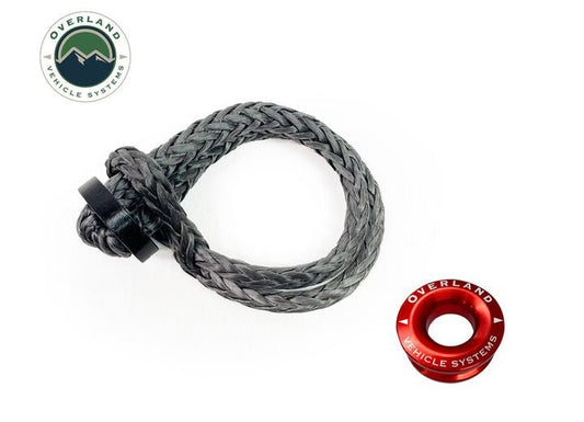 Ultimate Recovery Combo: 7/16" Soft Shackle 41,000 LB with Collar & 2.5" Recovery Ring 10,000 LB