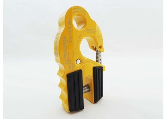 Factor 55 - ULTRAHOOK WINCH HOOK WITH SHACKLE MOUNT YELLOW