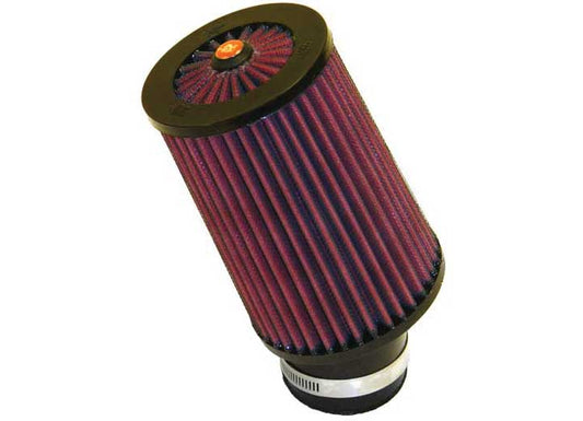UNIVERSAL RND TAPERED X-STREAM CLAMP ON AIR FLTR: 2-7/16IN 20 DEG FLG, 4-1/2IN B, 4IN T, 6-1/8IN H