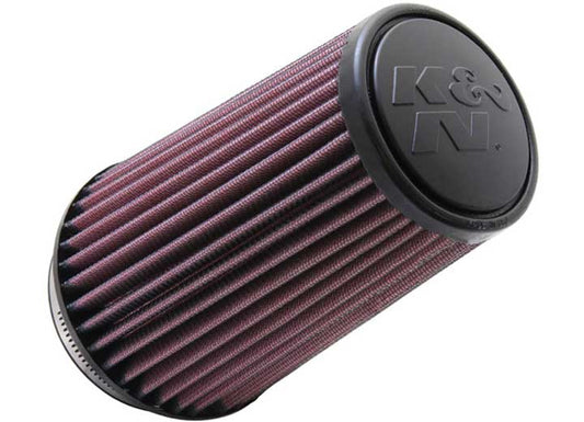 K&N Filters - UNIVERSAL RUBBER ROUND TAPERED AIR FILTER: 3 - 1/2IN FLG, 4 - 5/8IN BASE, 3 - 1/2IN TOP, 7IN H