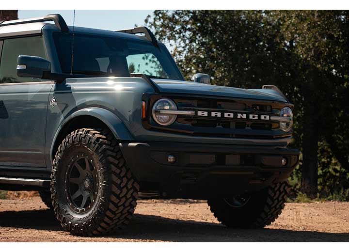 ICON ALLOYS REBOUND SAT BLK - 17 X 8.5/6 X 5.5/25MM/5.75IN BS Icon Vehicle Dynamics