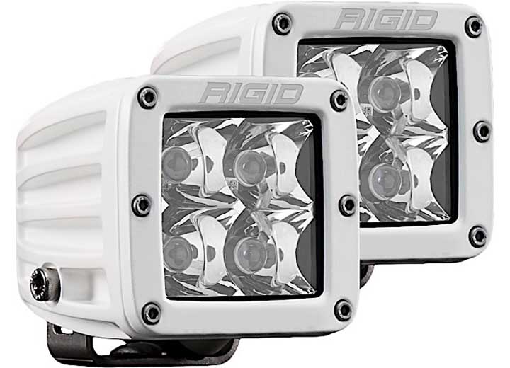 Rigid Industries - WHT D - Series Pro Spot Light SM/2 - Compact Design, High Performance, Ideal for Professional Use