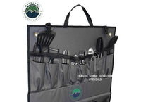 WILDERNESS COOKING SET - 21 PIECE UTENSIL AND GEAR KIT WITH HANGING STORAGE CASE
