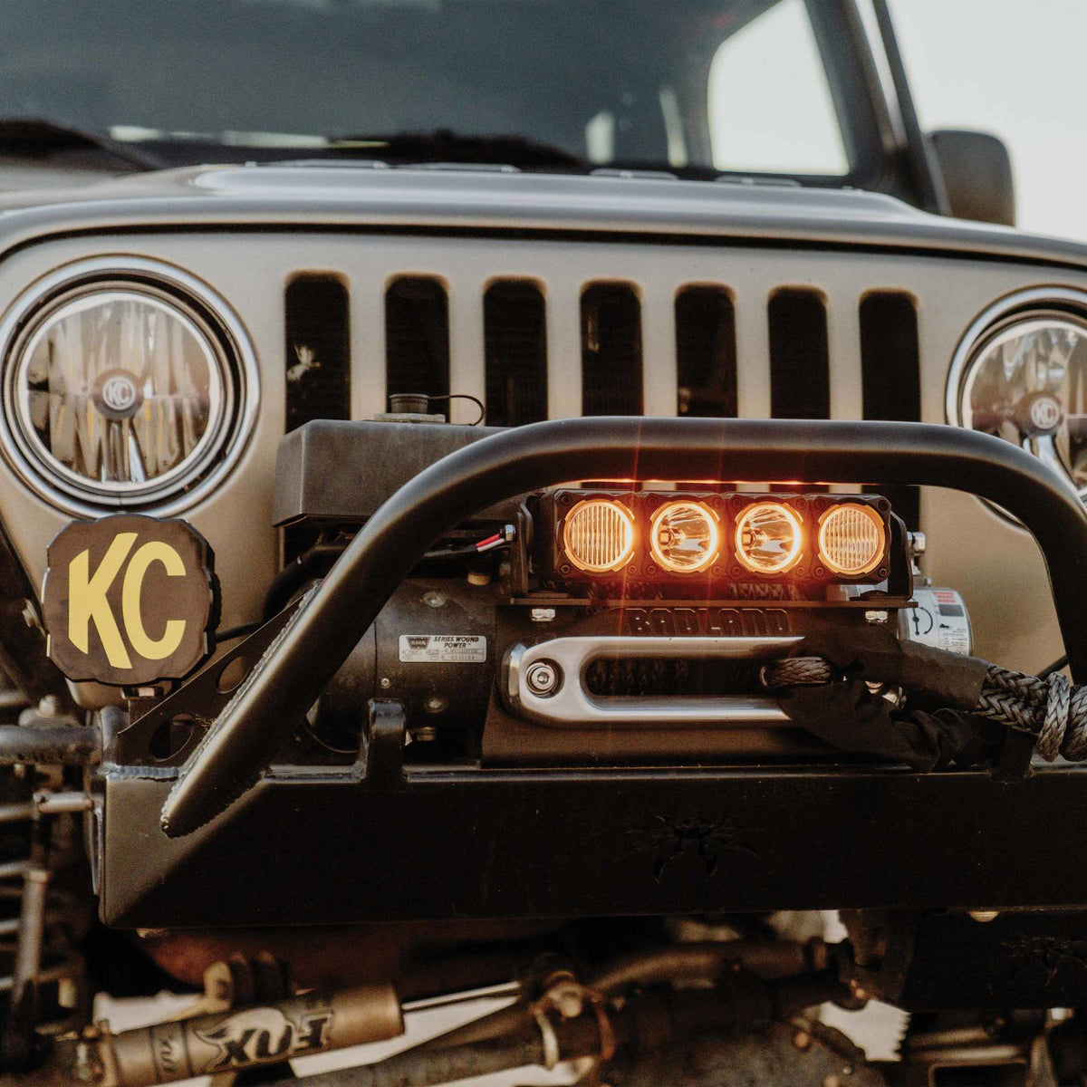 KC HiLiTES - Winch Fairlead Light Mount