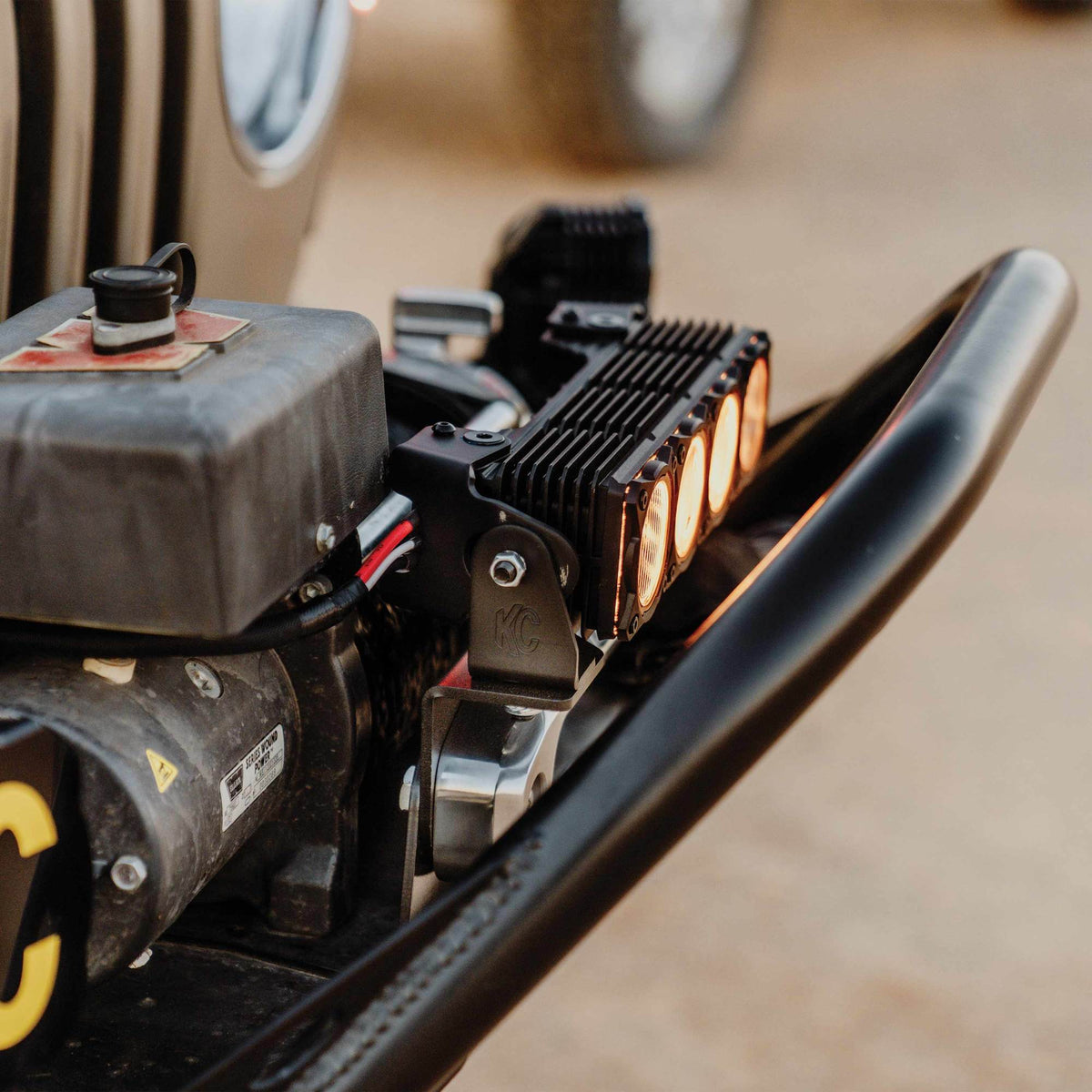 KC HiLiTES - Winch Fairlead Light Mount