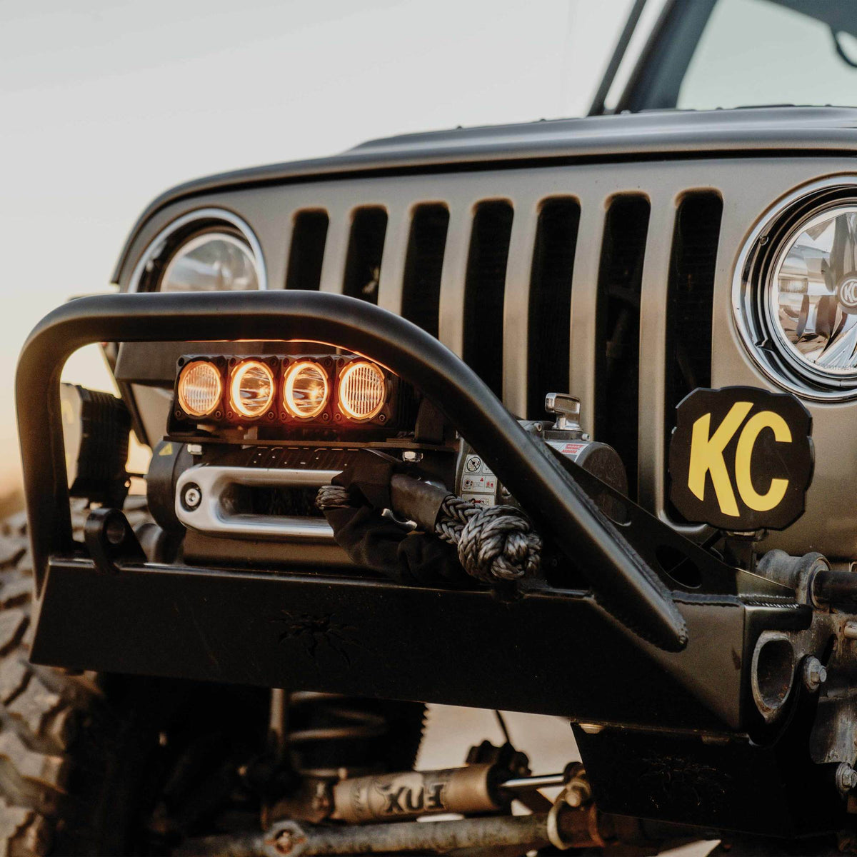 KC HiLiTES - Winch Fairlead Light Mount