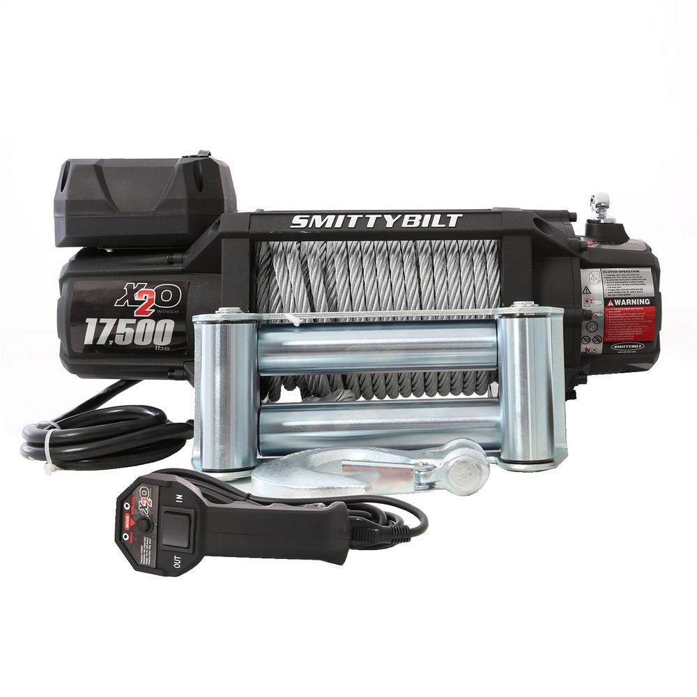 Smittybilt -X2O Gen 2 17,500lb Winch w/ Steel Cable