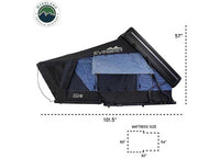 XD EVEREST 2 - CANTILEVER ALUMINUM ROOFTOP TENT FOR 2, GREY & BLACK DESIGN