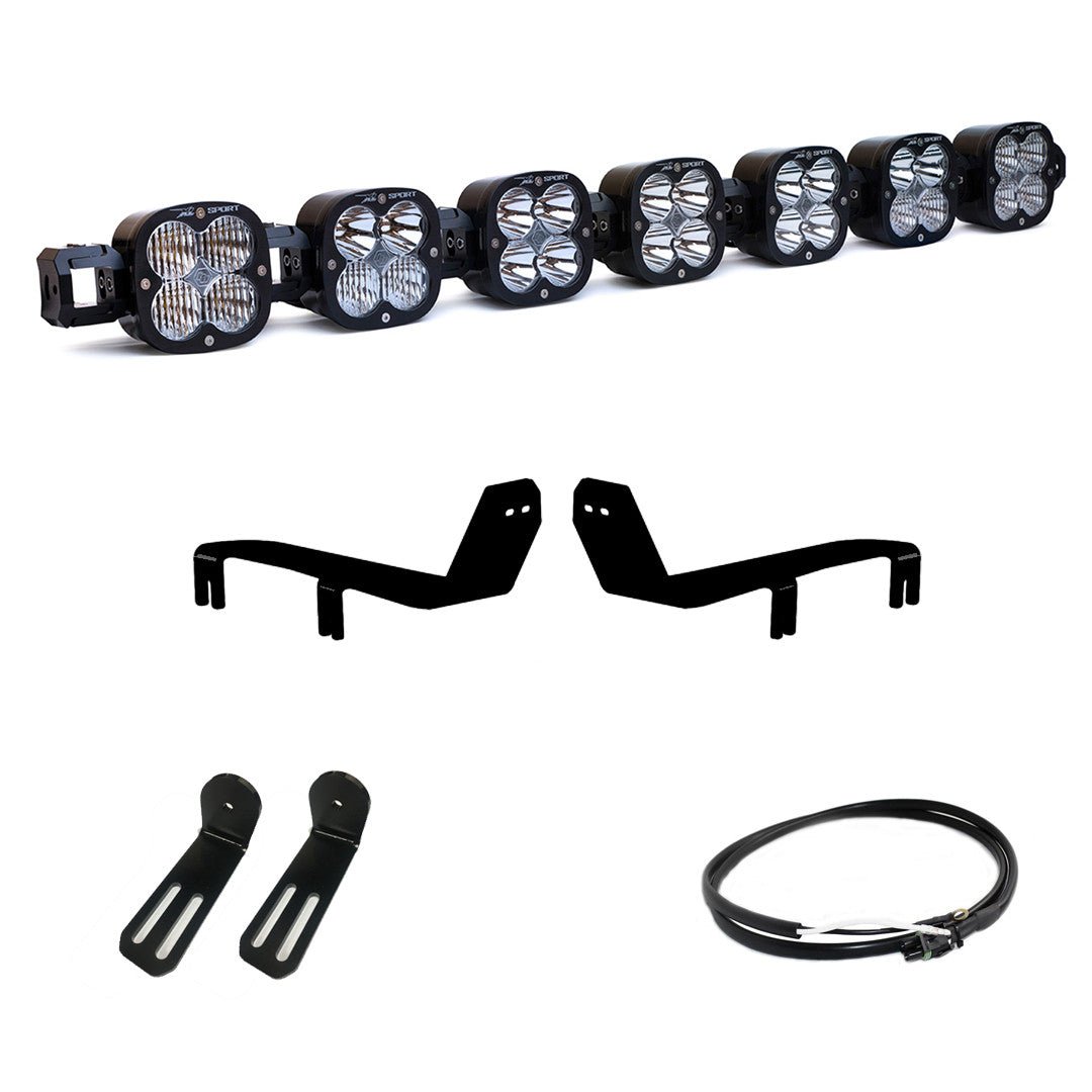 Baja Designs - XL LINKABLE SPORT BUMPER LIGHT KIT - 17 - 21 F - 150 RAPTOR(MULTI - PATTERN;CLEAR)