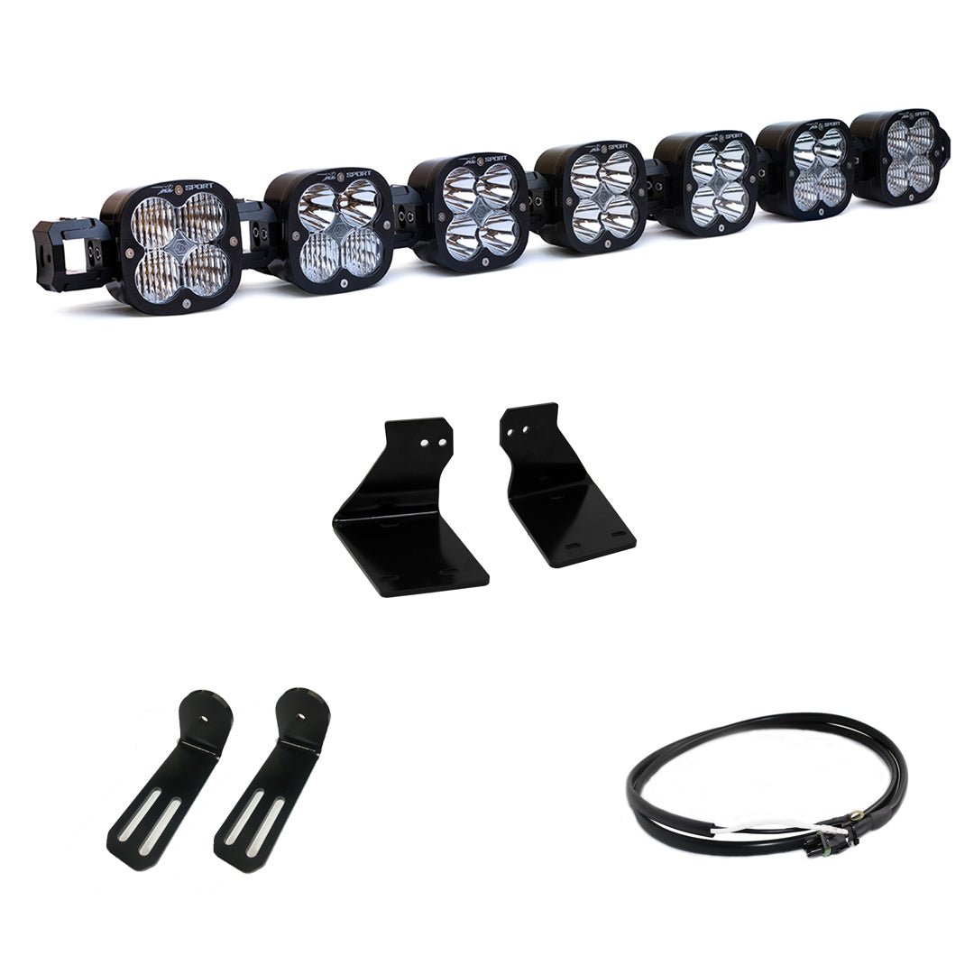 Baja Designs - XL LINKABLE SPORT BUMPER LIGHT KIT - 20 - C F - 250/350 SUPER DUTY(MULTI - PATTERN;CLEAR