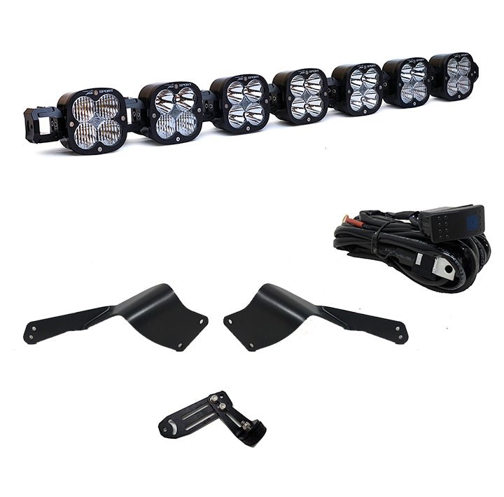 Baja Designs -XL Linkable Sport Roof Mount Kit - '17-24 Maverick X3 (Multi-Pattern, Clear)