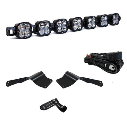 Baja Designs -XL Linkable Sport Roof Mount Kit - '17-24 Maverick X3 (Multi-Pattern, Clear)