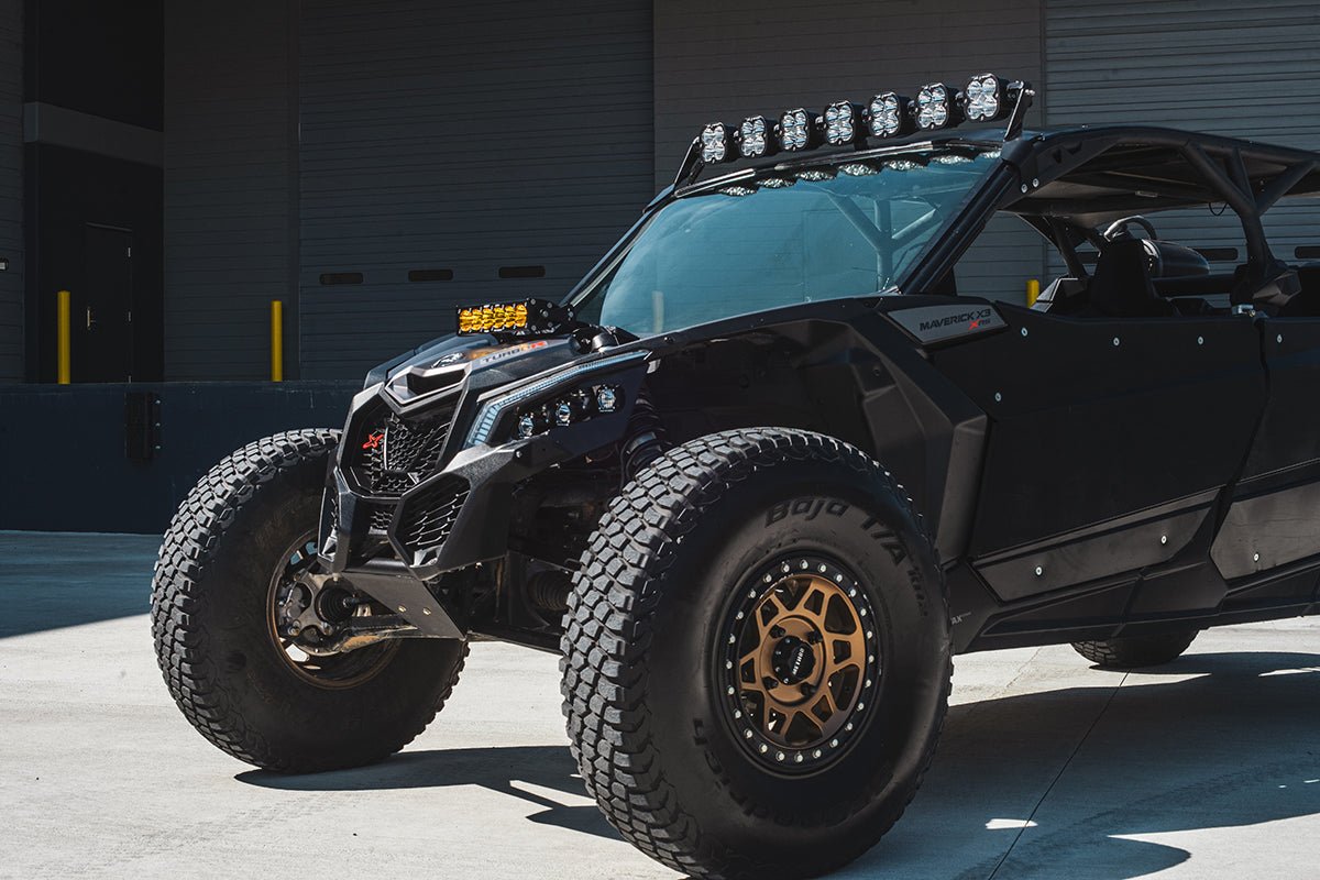 Baja Designs -XL Linkable Sport Roof Mount Kit - '17-24 Maverick X3 (Multi-Pattern, Clear)