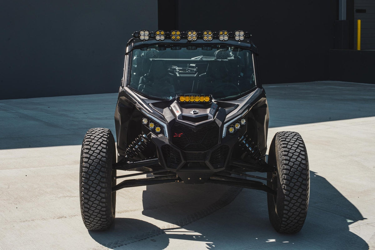 Baja Designs -XL Linkable Sport Roof Mount Kit - '17-24 Maverick X3 (Multi-Pattern, Clear)