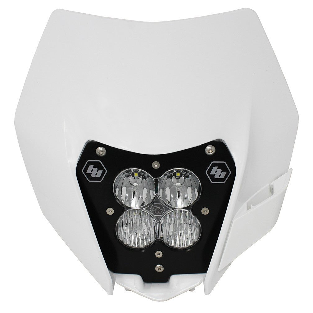 XL PRO HEADLIGHT KIT W/SHELL-14-16 <APPLICABLE KTM MODELS>(DRIVING/COMBO, CLEAR;