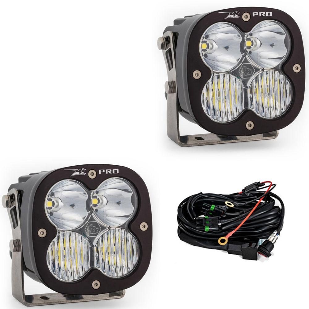 Baja Designs -XL Pro LED Light Pod Pair (Driving/Combo; Clear)