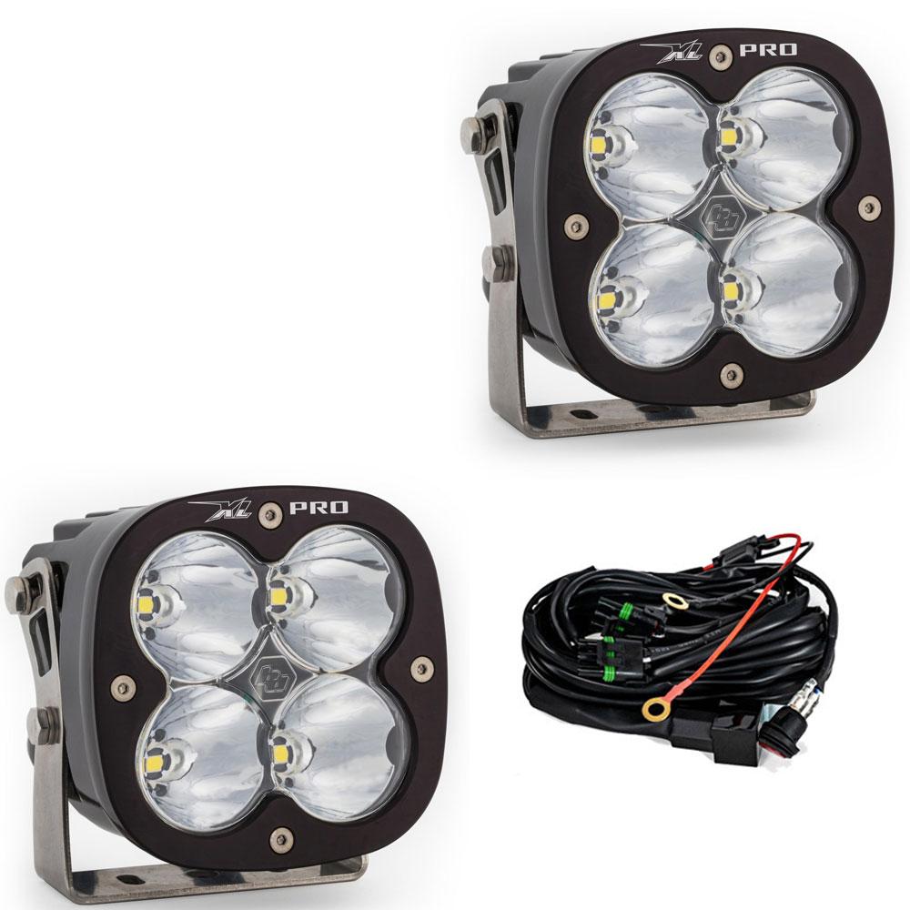 Baja Designs XL Pro LED Auxiliary Light Pod Pair (Clear - Driving/Combo)