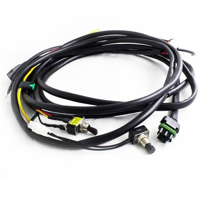 Baja Designs OnX6/XL Hi-Power Wiring Harness with Mode Switch – 2-Light Max (355 Watts)