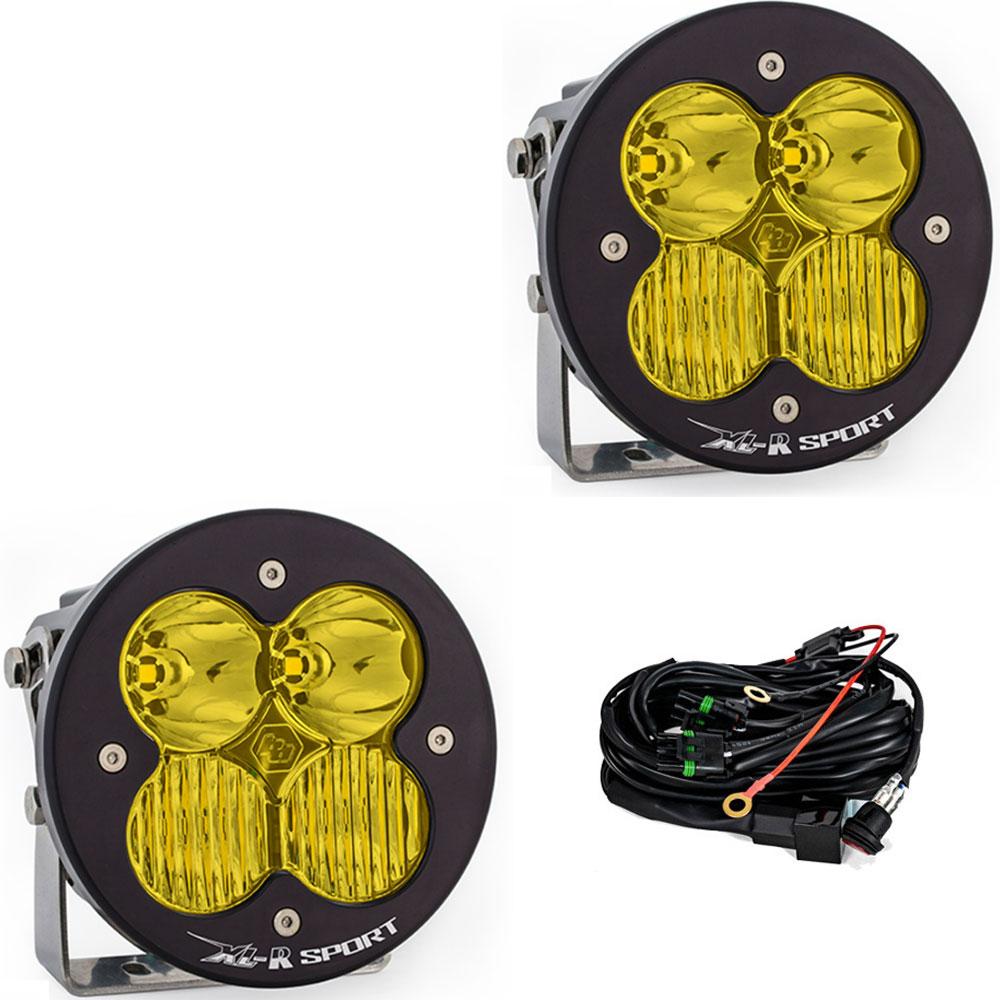 Baja Designs - XL - R SPORT LED LIGHT POD PAIR(DRIVING/COMBO;AMBER)