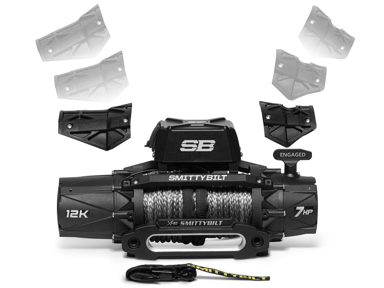 Smittybilt XRC GEN3 9.5K Comp Series Winch with Synthetic Cable