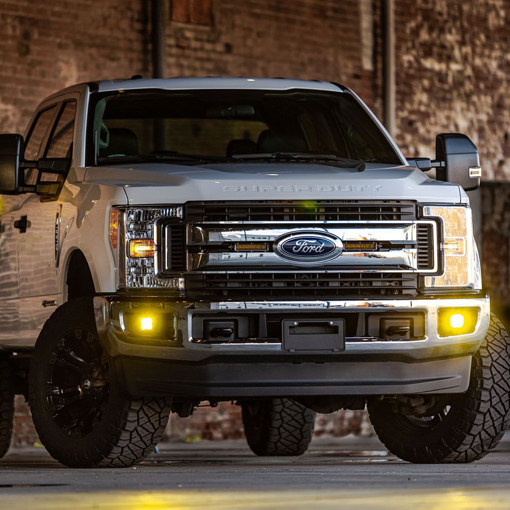 Rigid D-Series SAE Yellow Fog Lights - Free Shipping on orders over $100 - Venture Overland Company