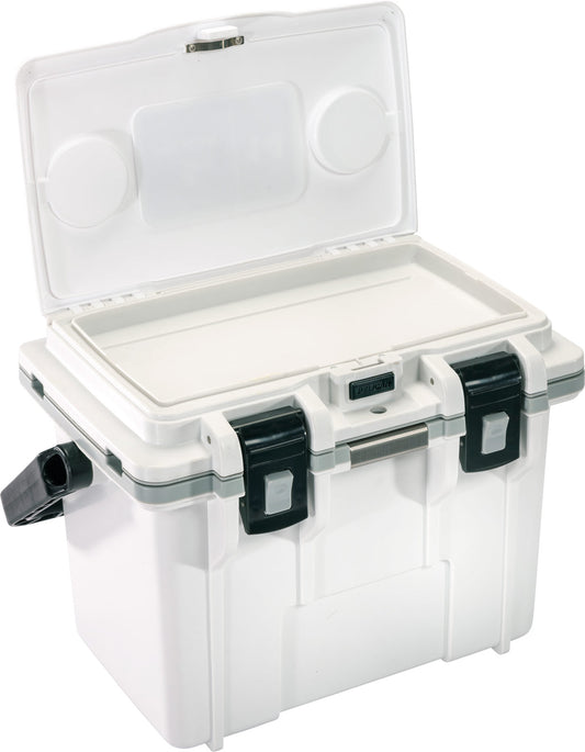 Pelican 14QT Versatile Personal Cooler - White/Gray