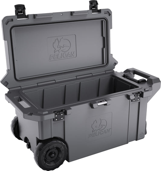 Pelican 80QT Elite Bear-Resistant Wheeled Cooler - Graphite