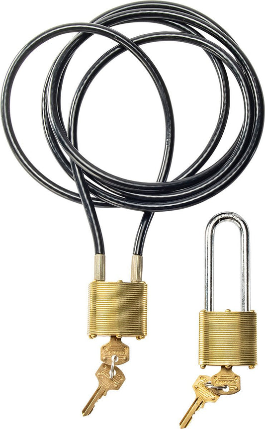 Pelican - Pelican CL2 Security Cable Lock Set (2 - Pack)
