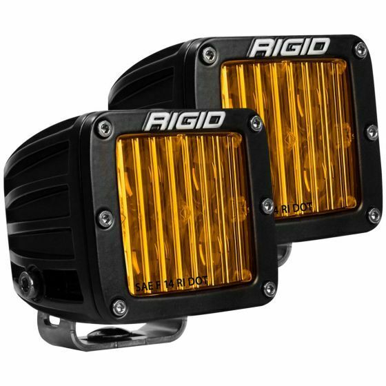 Rigid D-Series Pro SAE-DOT Selective Yellow Fog Lights, Pair