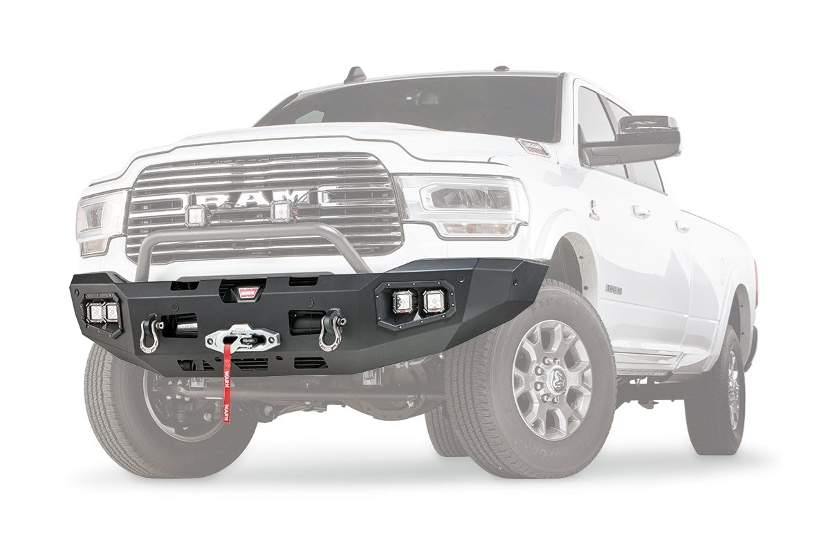 WARN - WARN ASCENT FRONT BUMPER FOR 2019 - 20 DODGE RAM - 104256